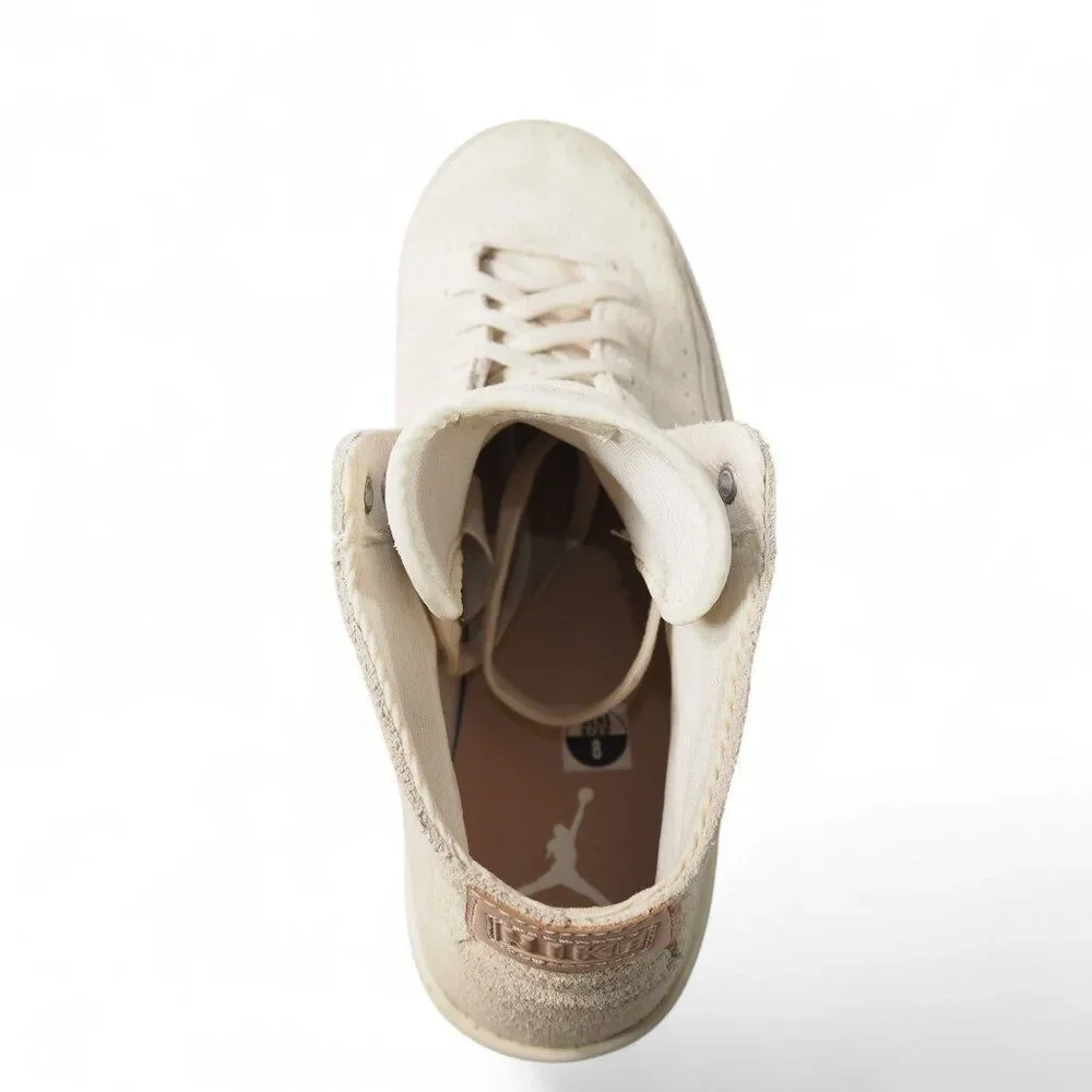Air Jordan 2 Retro Deconstructed 'Sail' 897521-100‎ Men's 8 Lifestyle Sneakers